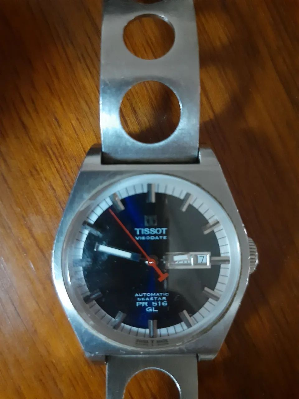 Relógio Tissot PRS516 vintage pulseira Bullet  - Foto 4
