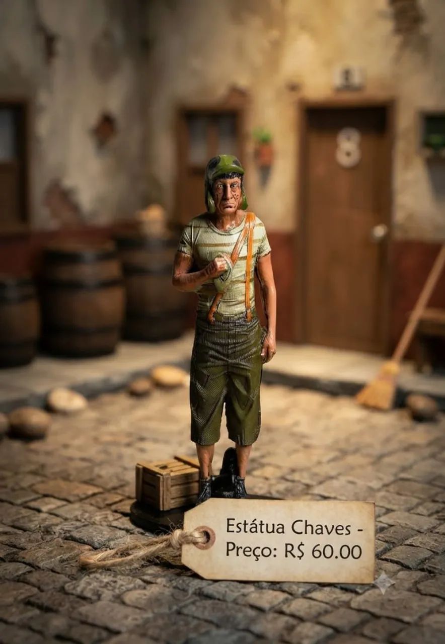 Boneco Personagens em Resina - Foto 3