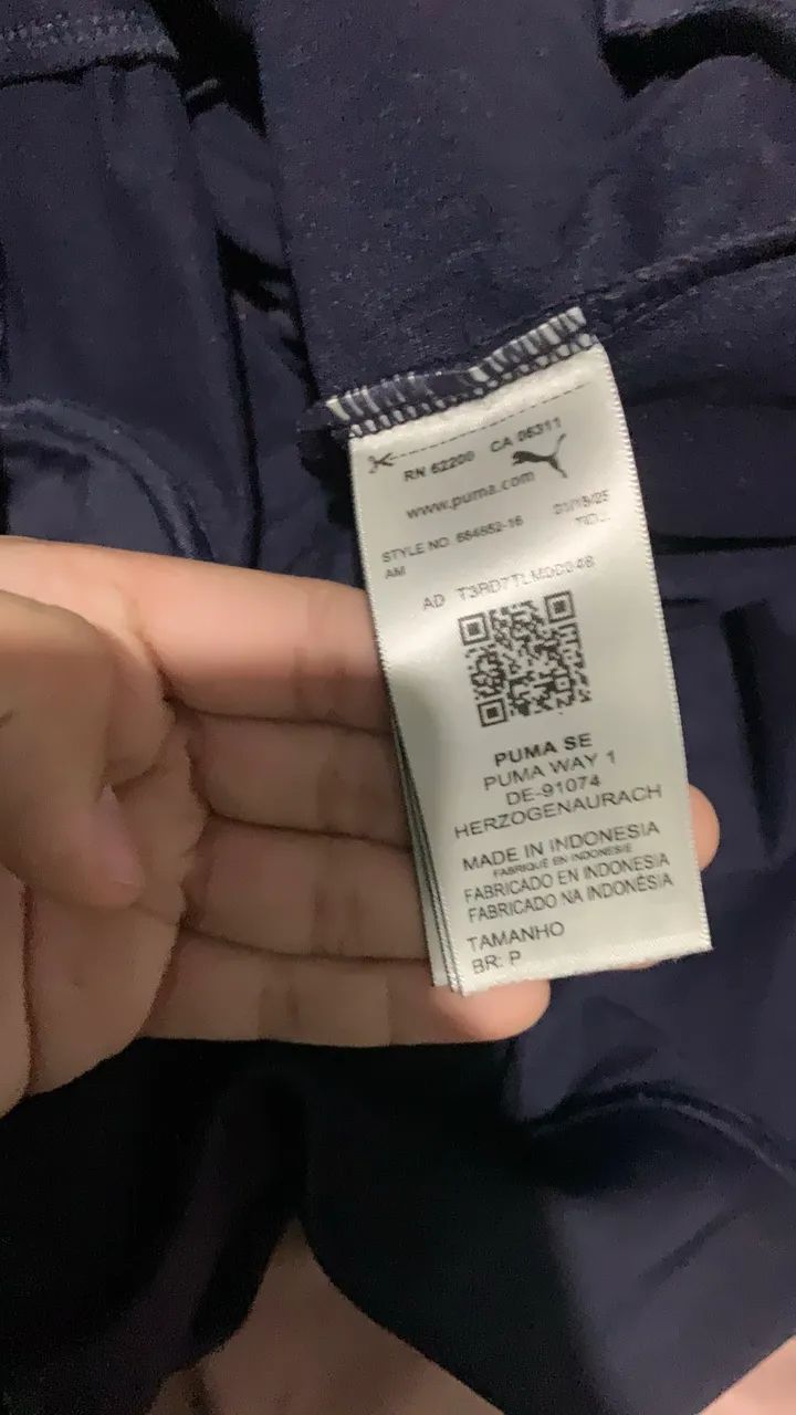 Conjunto Agasalho e Calça Masculino Puma Poly Piping 2024 - Foto 4
