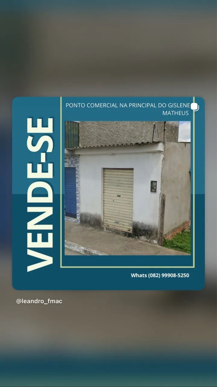Vende - Ponto Comercial 