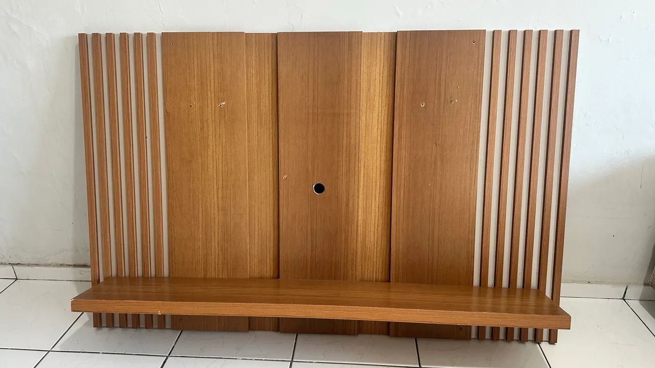 PAINEL DE TV RIPADO 100% MDF - LINDO E SOFISTICADO - Foto 2