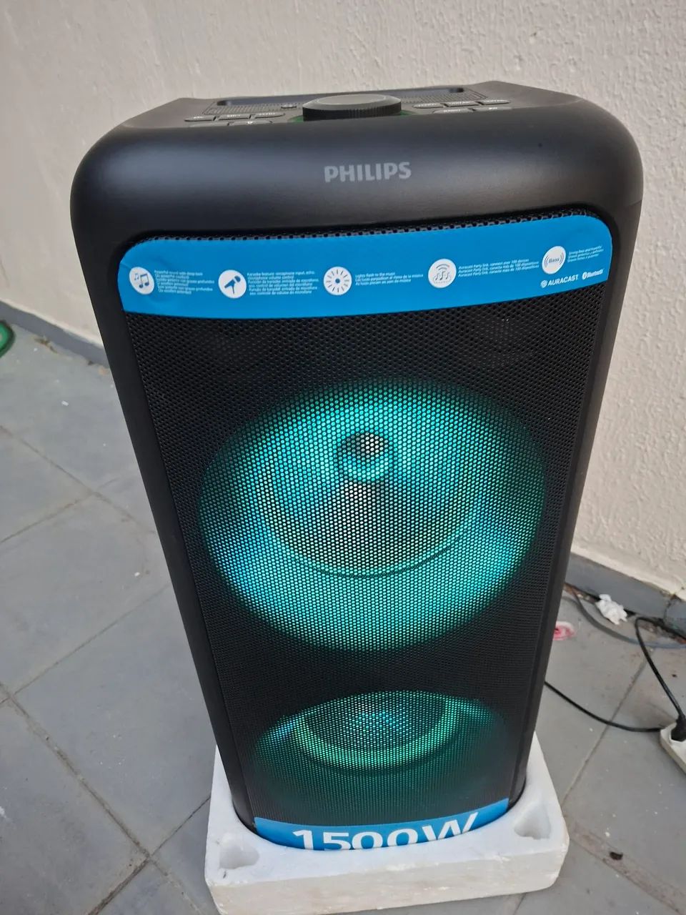 Caixa de som Philips modelo X4000  - Foto 2