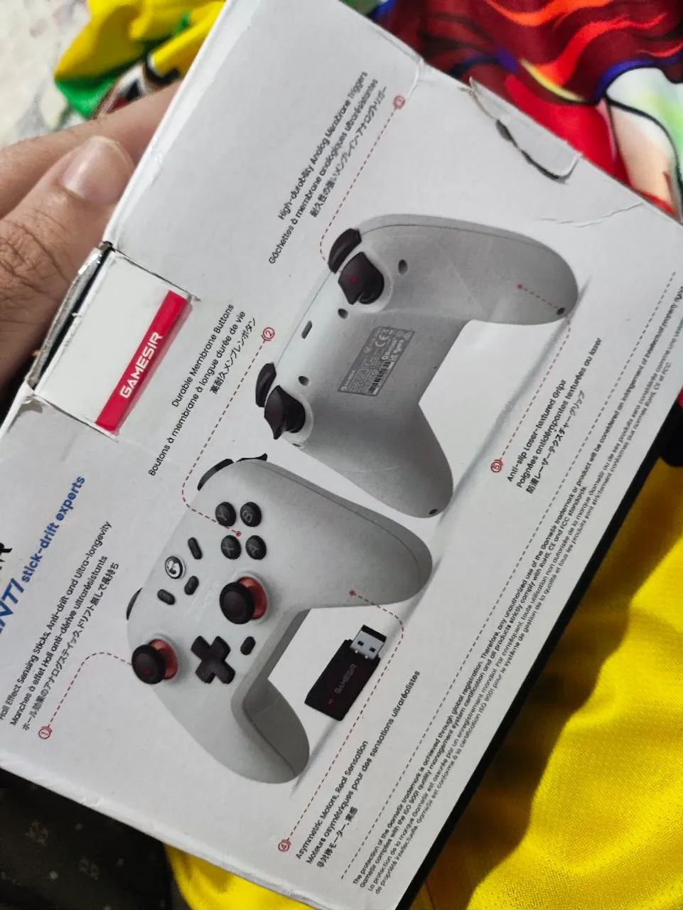 GameSir Nova Lite Branco + Dongle + Case - Foto 3
