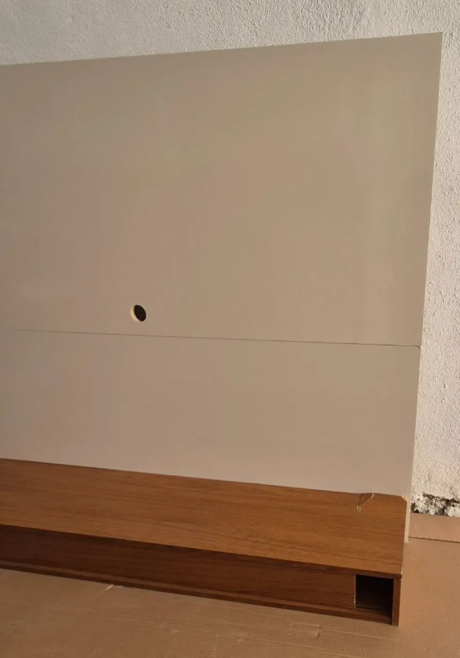 Painel para TV Bento Tv até 60 Polegadas c/ 1 Porta de Correr e 2 Nichos - Foto 2