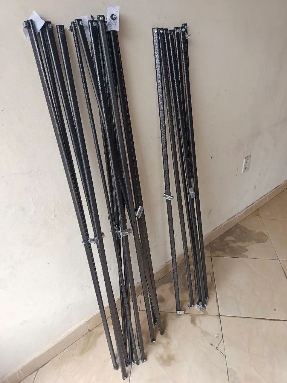 Artes em Ferro Martelado Craqueado para Reparo em Tenda SANFONADA  - Foto 2