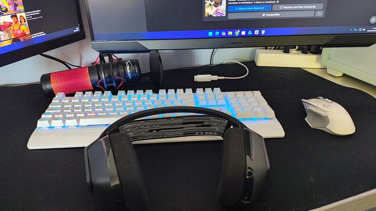 Monitor e microfone  - Foto 2
