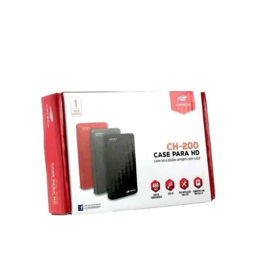 Case para hd externo usb 2.0 c3 tech
