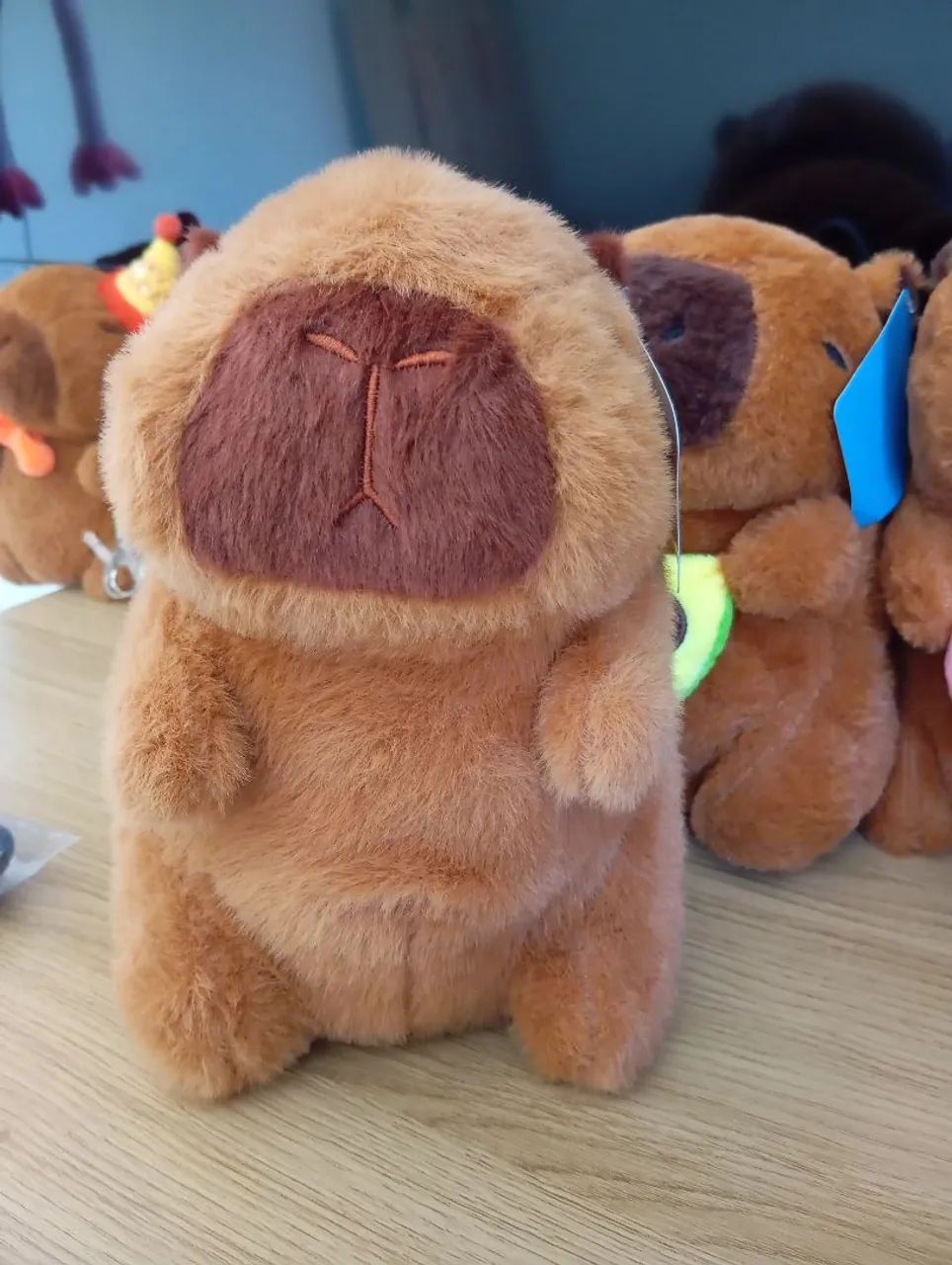 Capivara de pelúcia 75.00 CADA