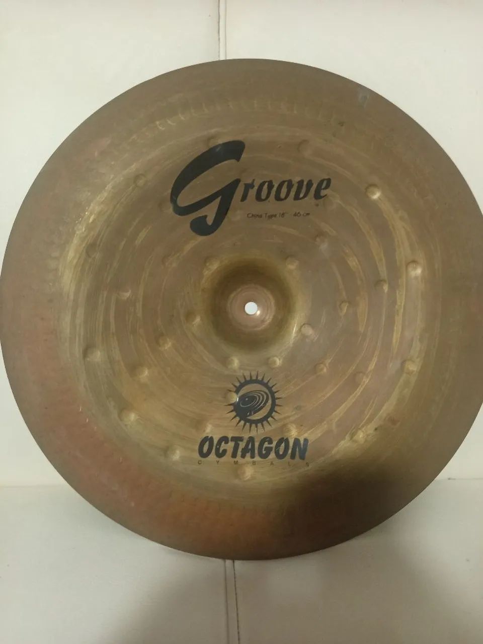 Prato China Octagon 18 polegadas da série Groove
