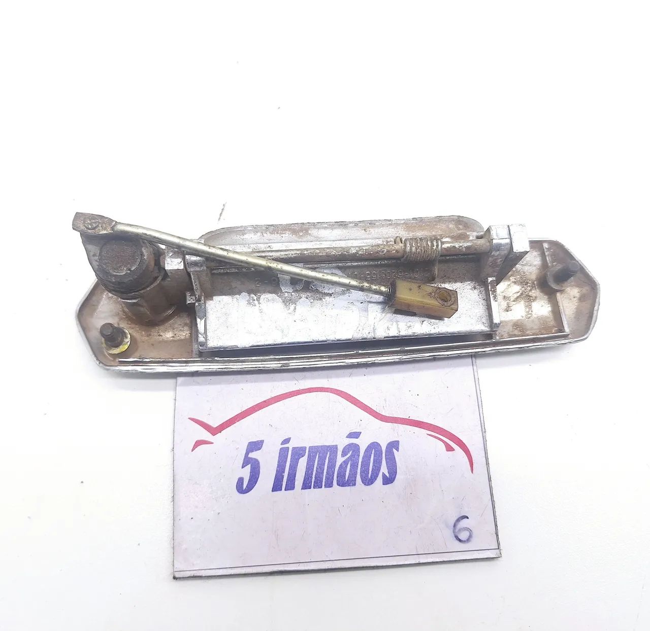 Maçaneta Externa Dianteira Direita Lada Niva 1.6 1993 Prateado