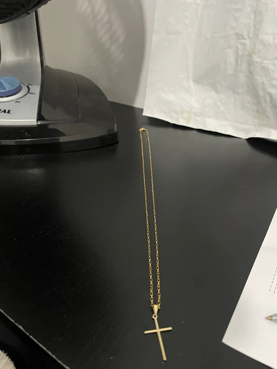Corrente de ouro banhada 18k