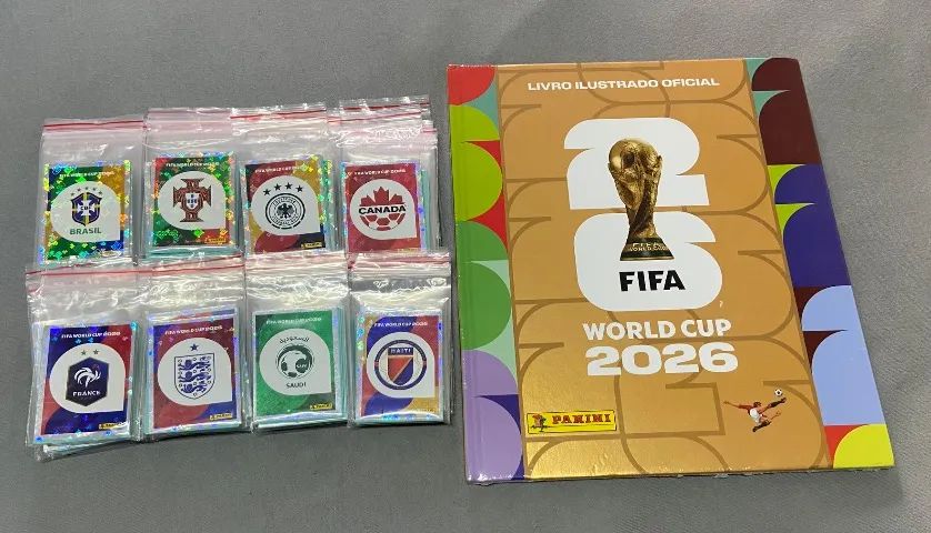 Álbum Copa 2026 - P/ colar - 99 % completo  - Foto 3