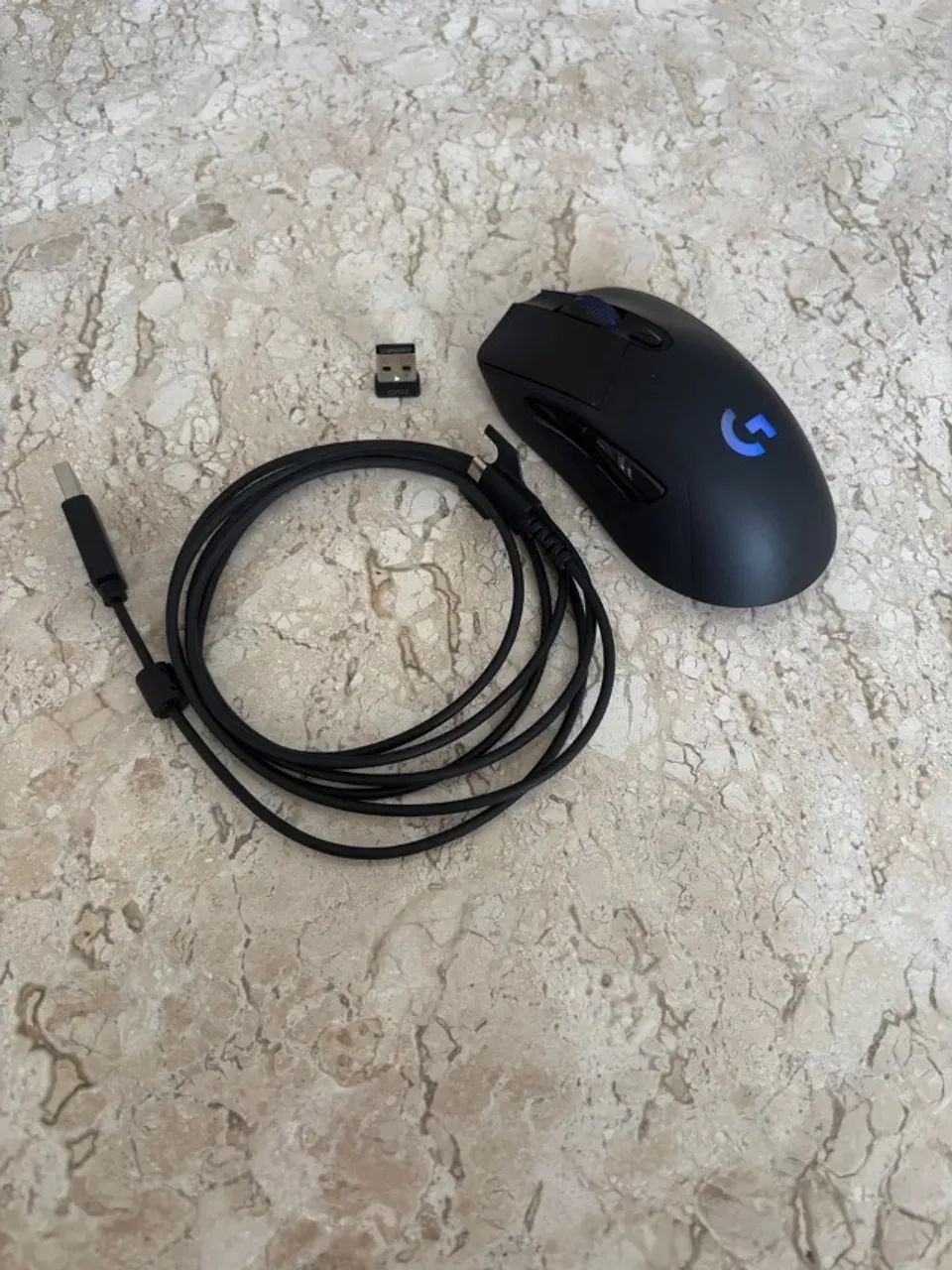 Mouse Gamer Sem Fio Logitech G703 LIGHTSPEED com RGB LIGHTSYNC - Foto 3