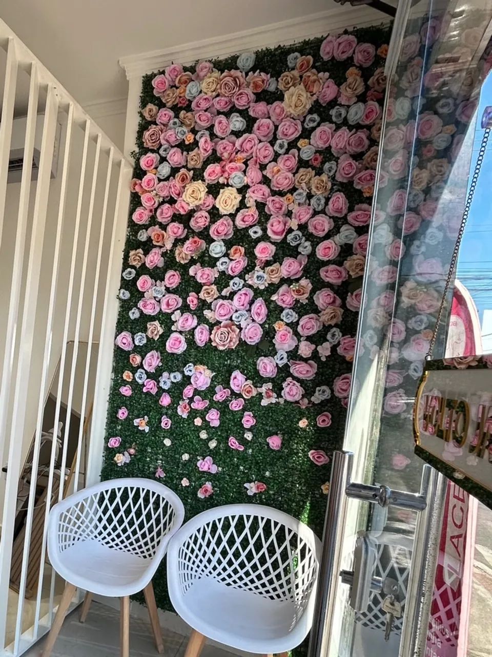 Mural de flor 
