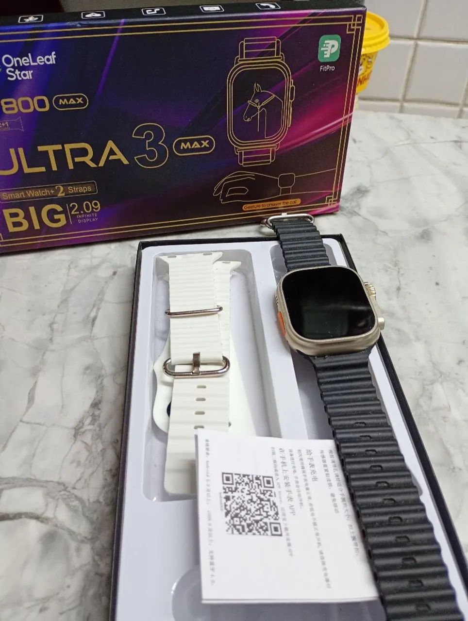 OneLeafStar DT 800 Max relógio digital com ligação, variadas funções 