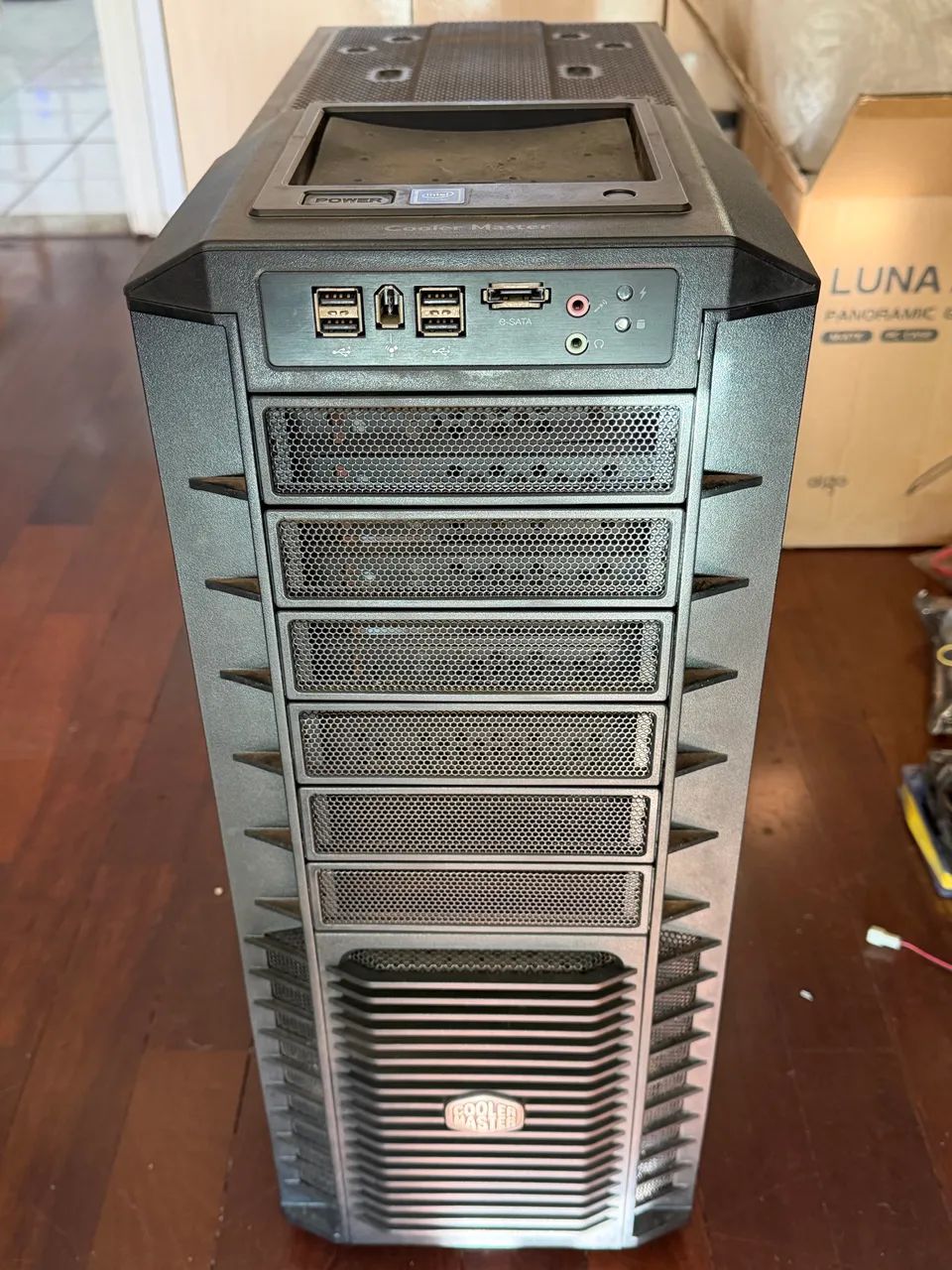 Gabinete Cooler Master HAF932 full atx - Foto 2