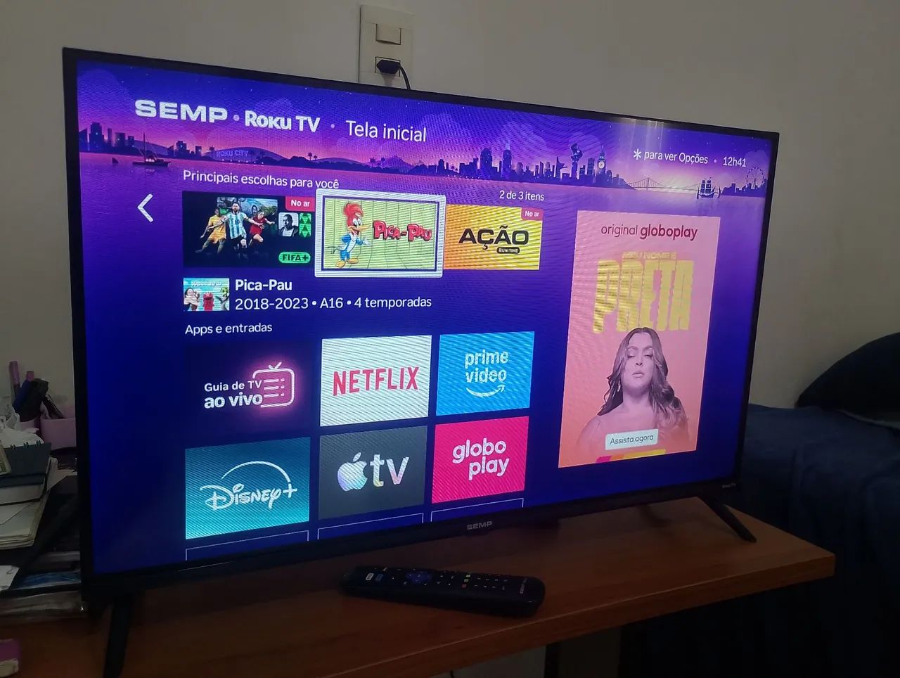 Tv smart 4k Roku 32 polegadas barata - Foto 2