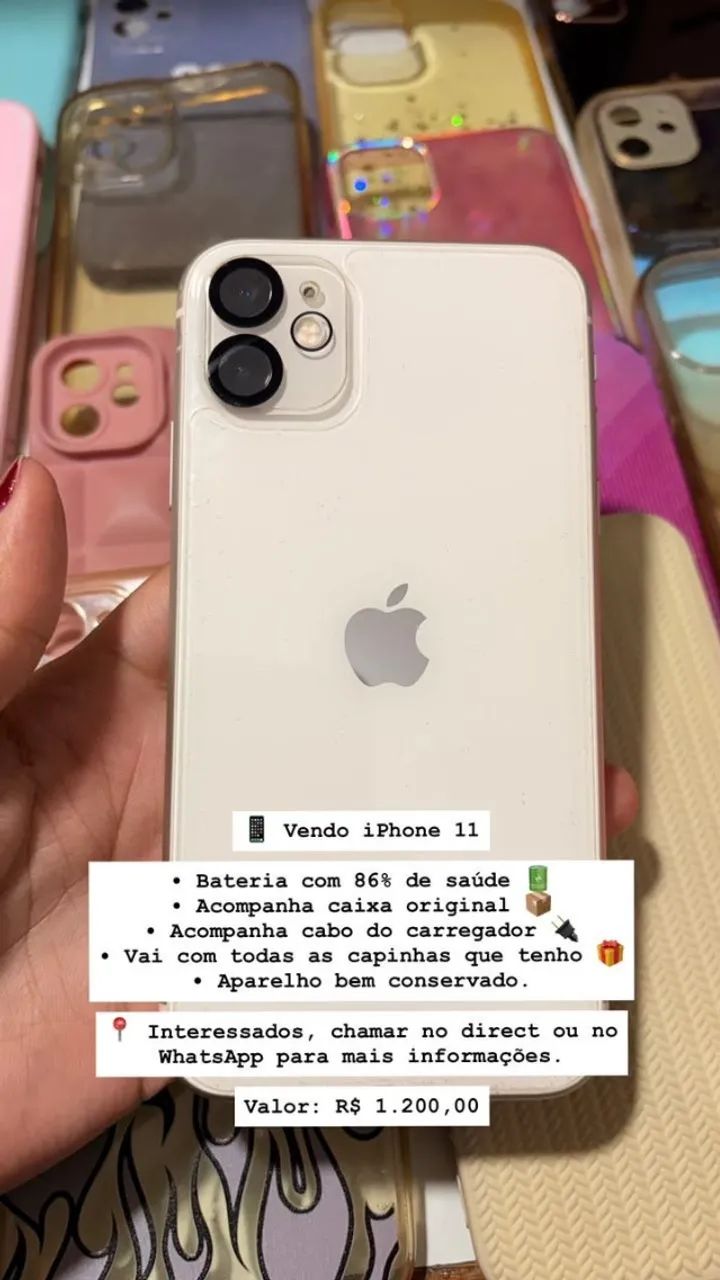 IPhone 11 em ótimo estado