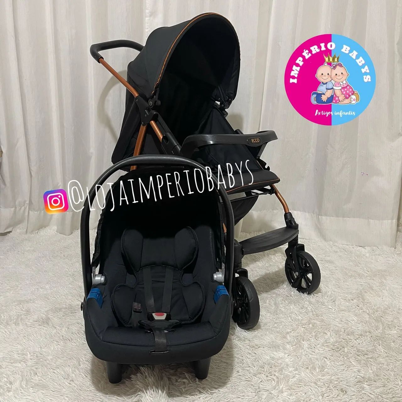 Kit carrinho de bebe  - Foto 4