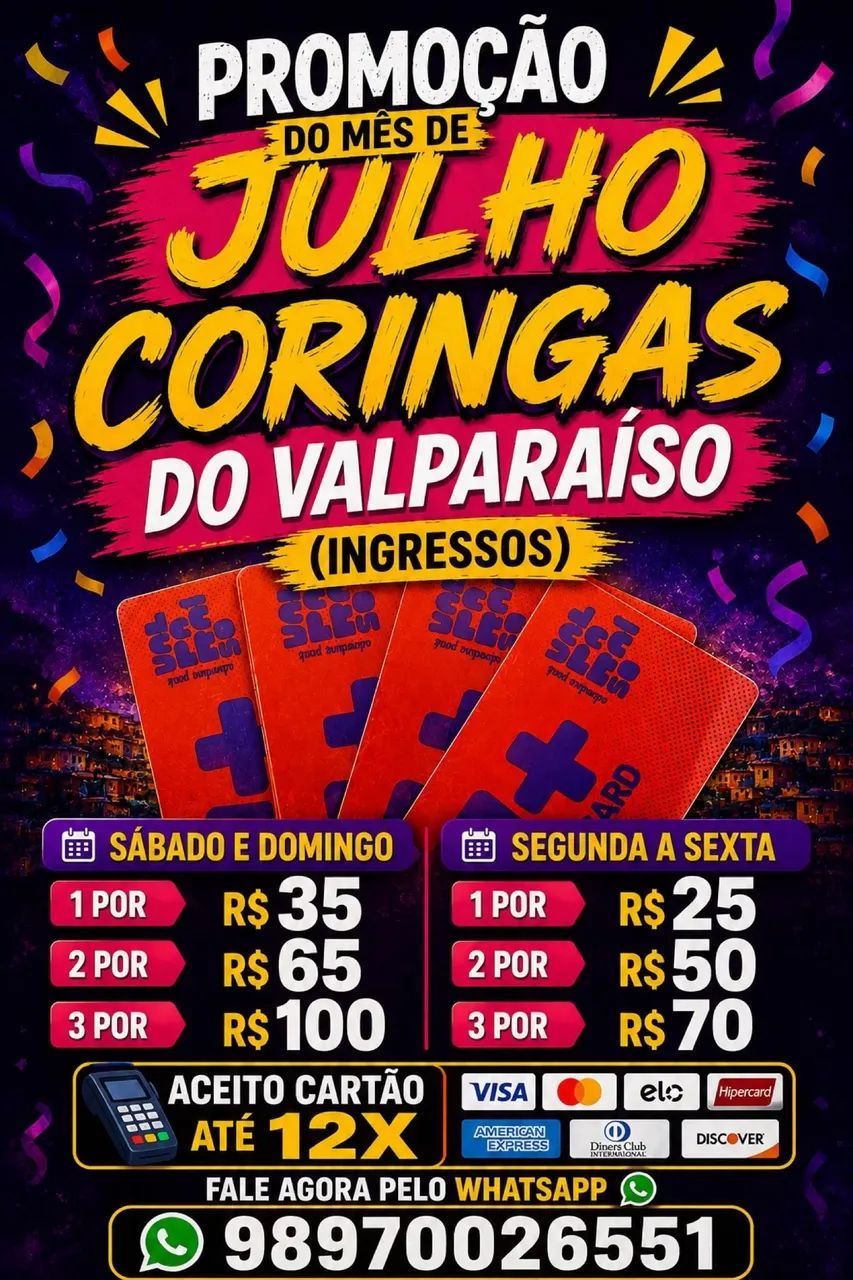 aluga-se coringa valparaiso 