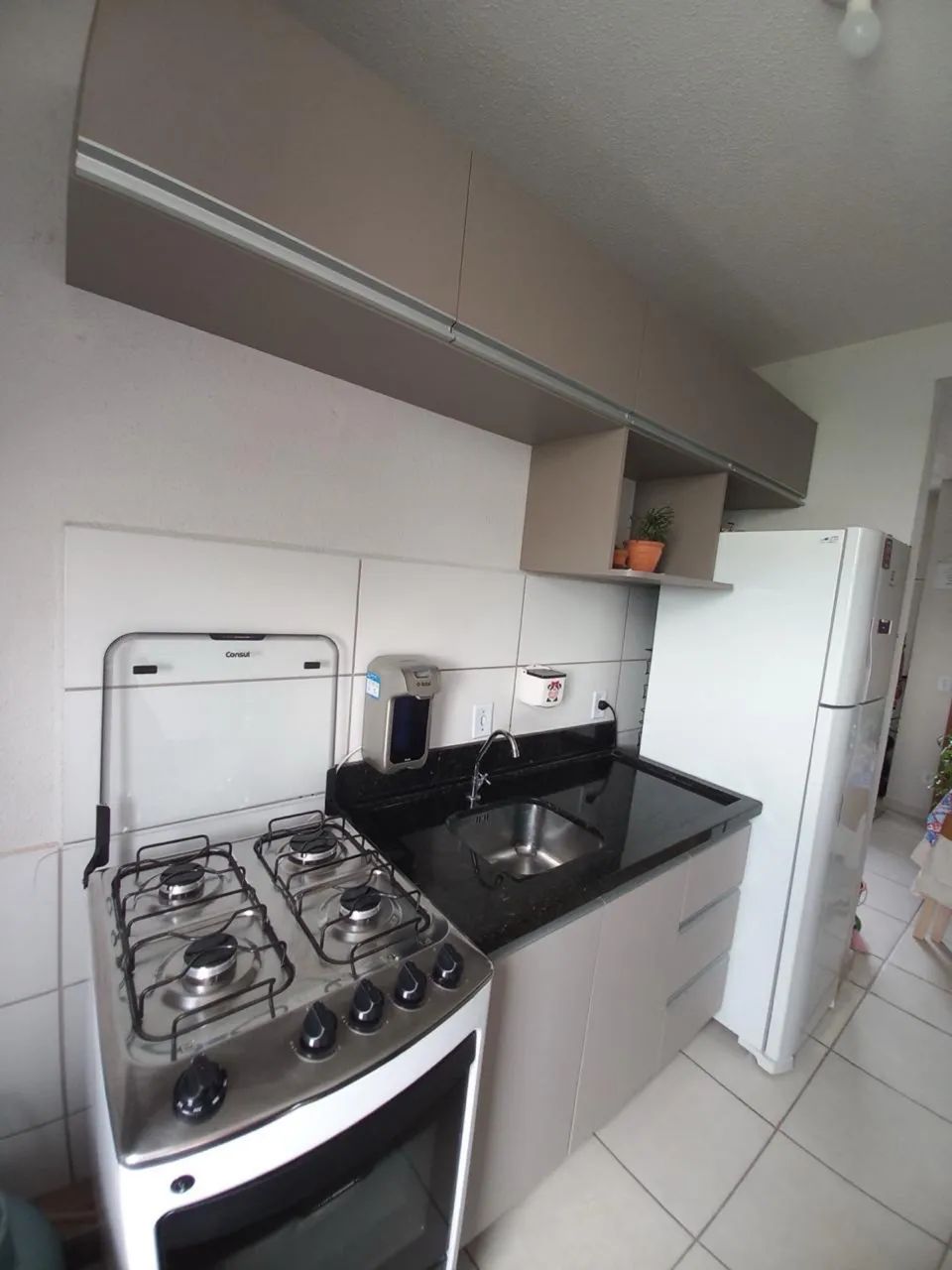 Cozinha MDF e fogão 