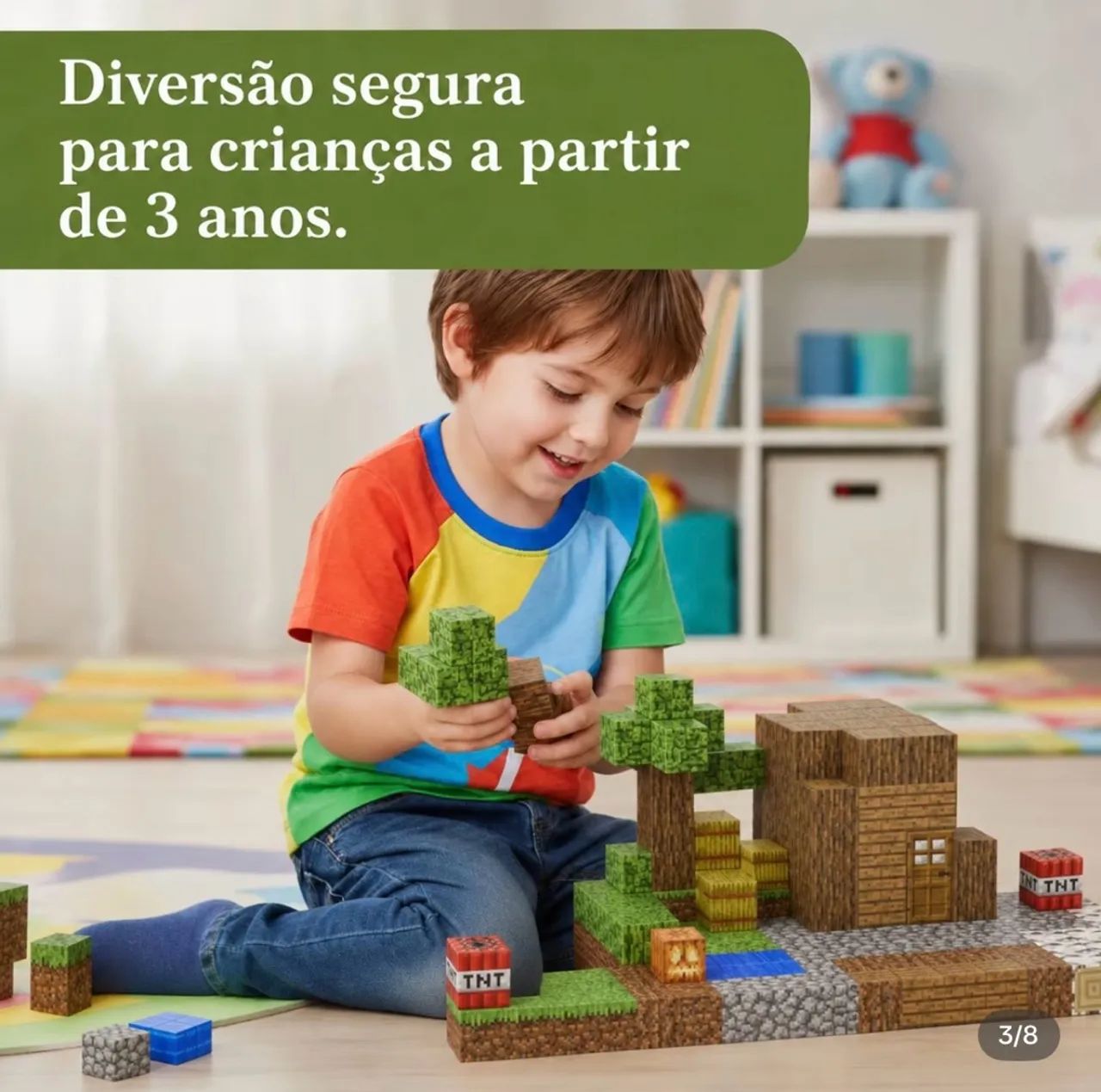 Blocos magnéticos  - Foto 3