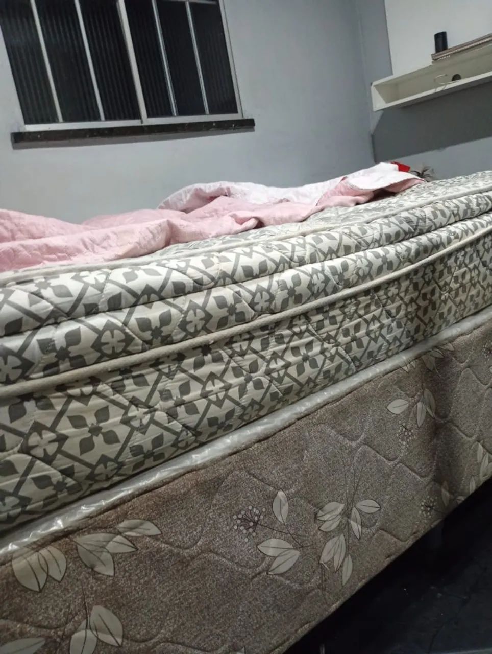Colchão de casal + cama box - Foto 2