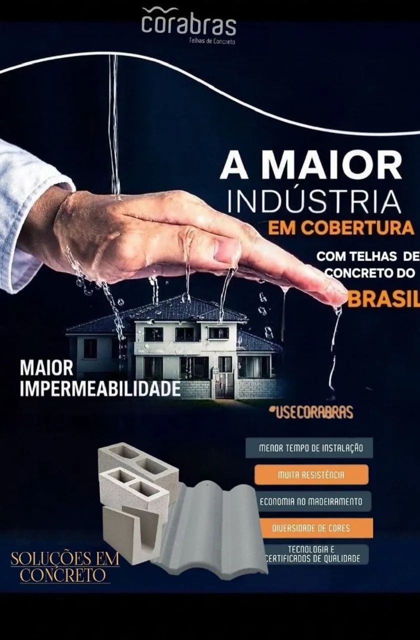 TELHAS DE CONCRETO .    DIRETO DA FABRICA.  - Foto 2