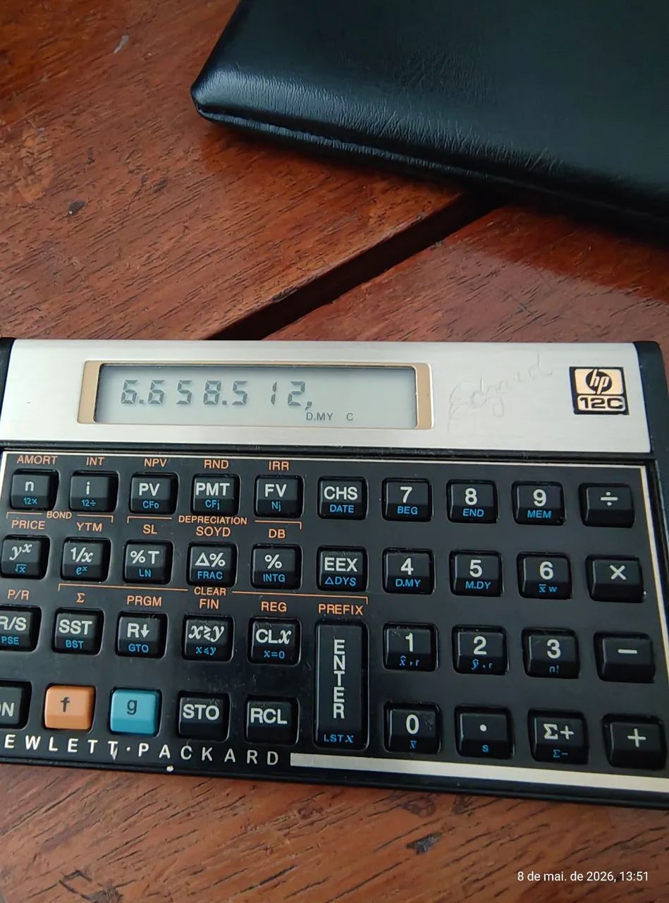 Vendo calculadora HP 12C em perfeito estado  - Foto 2