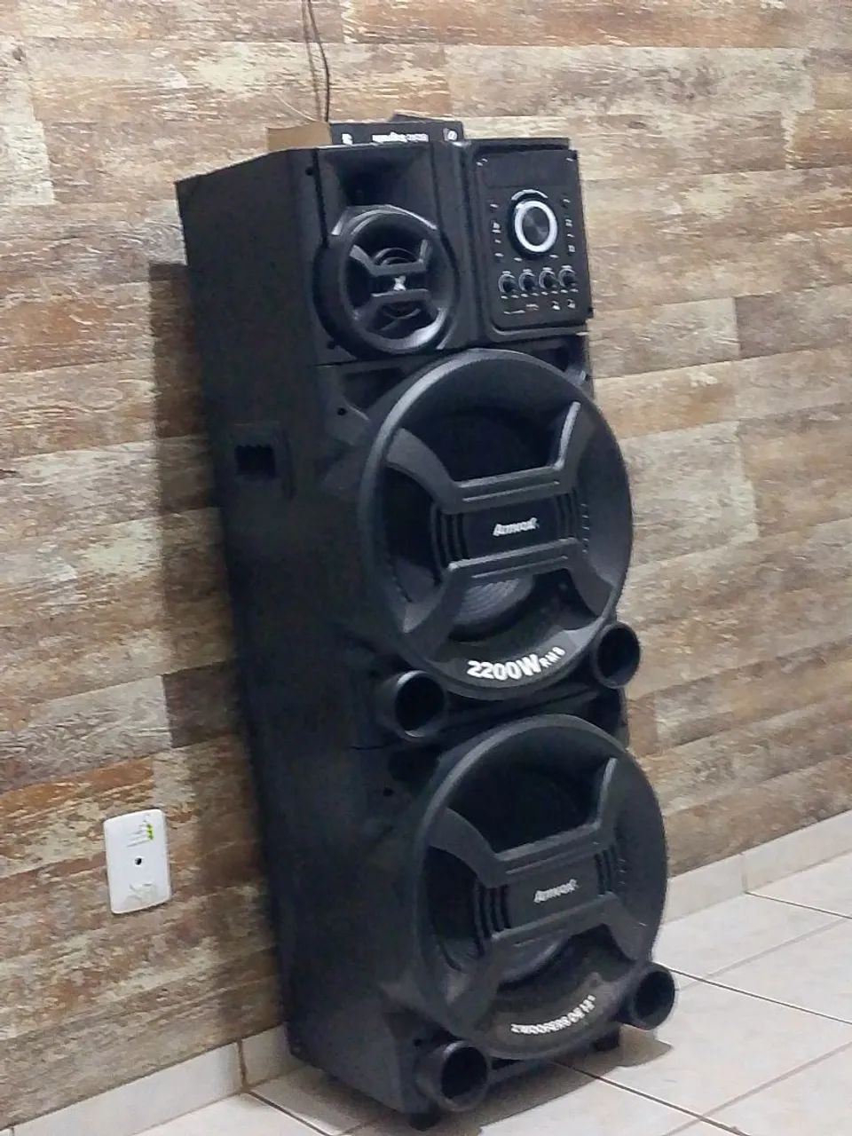 Caixa amvox 2200w - Foto 2
