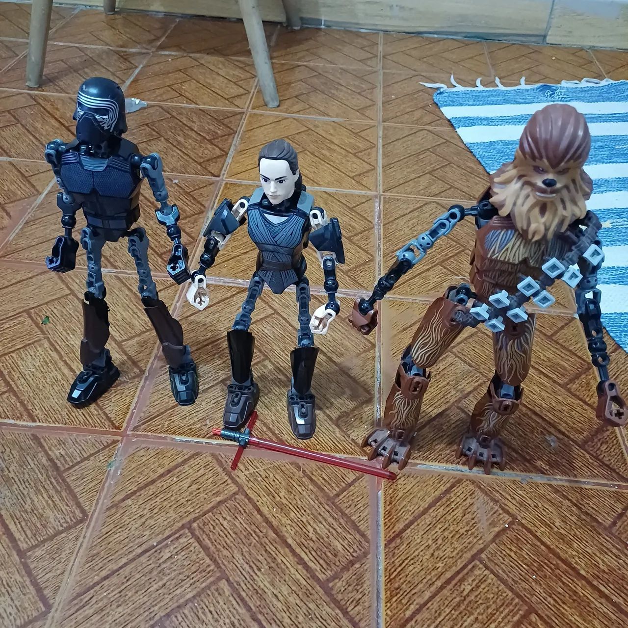 3 bonecos Lego star wars 