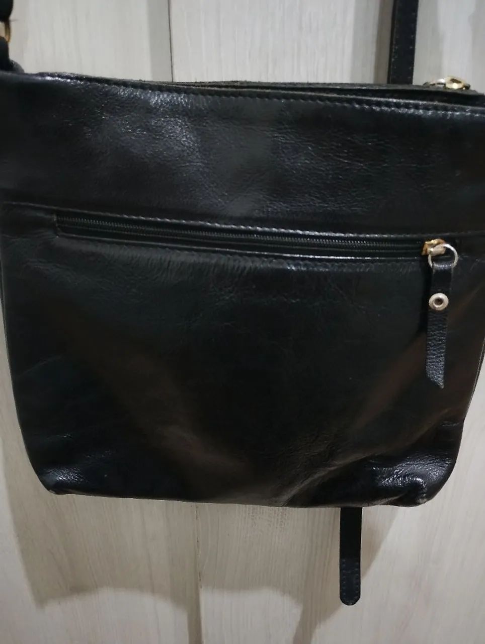 Bolsa transversal feminina couro legitimo  - Foto 2