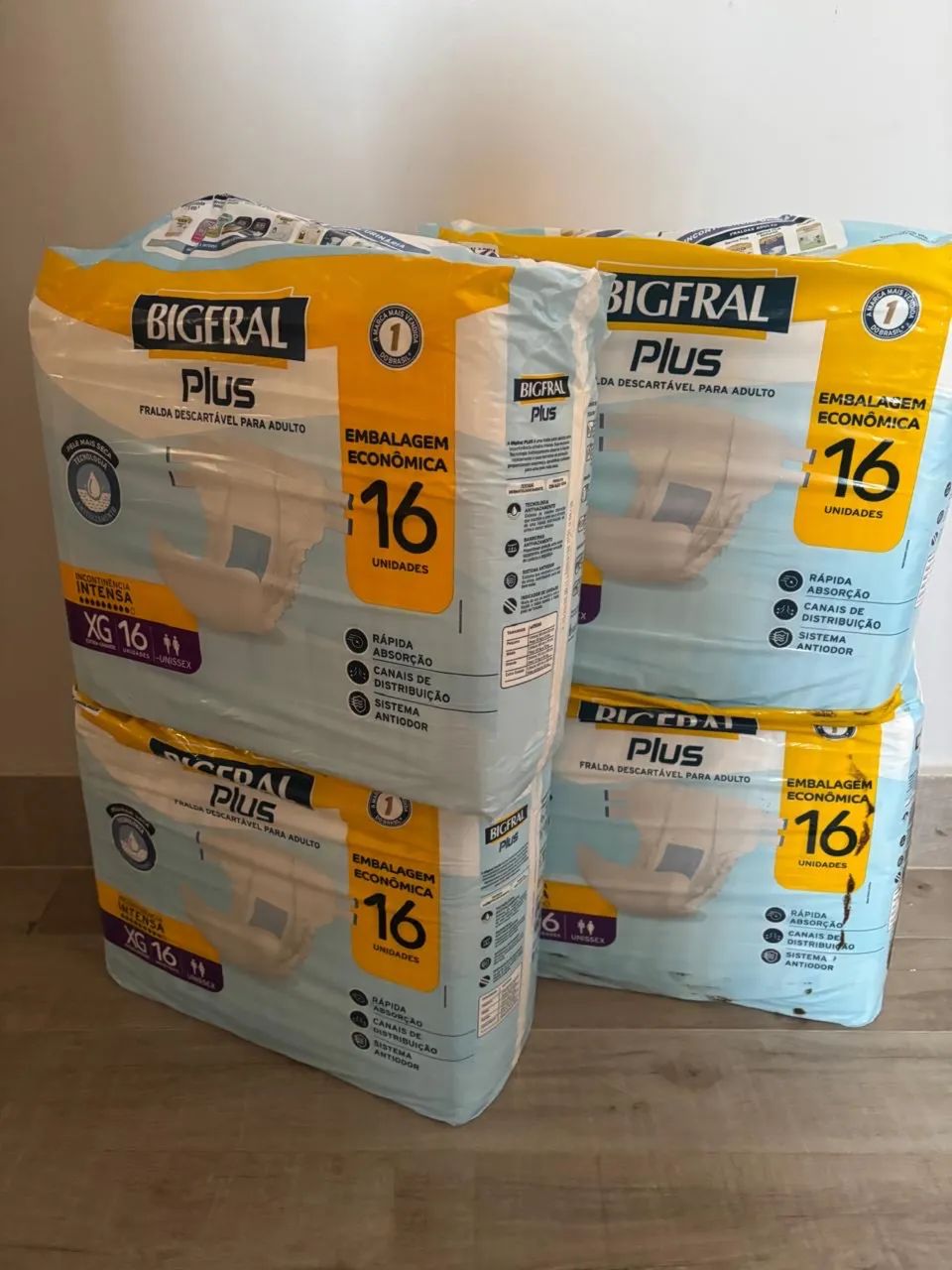 4 pacotes Bigfral Plus XG 