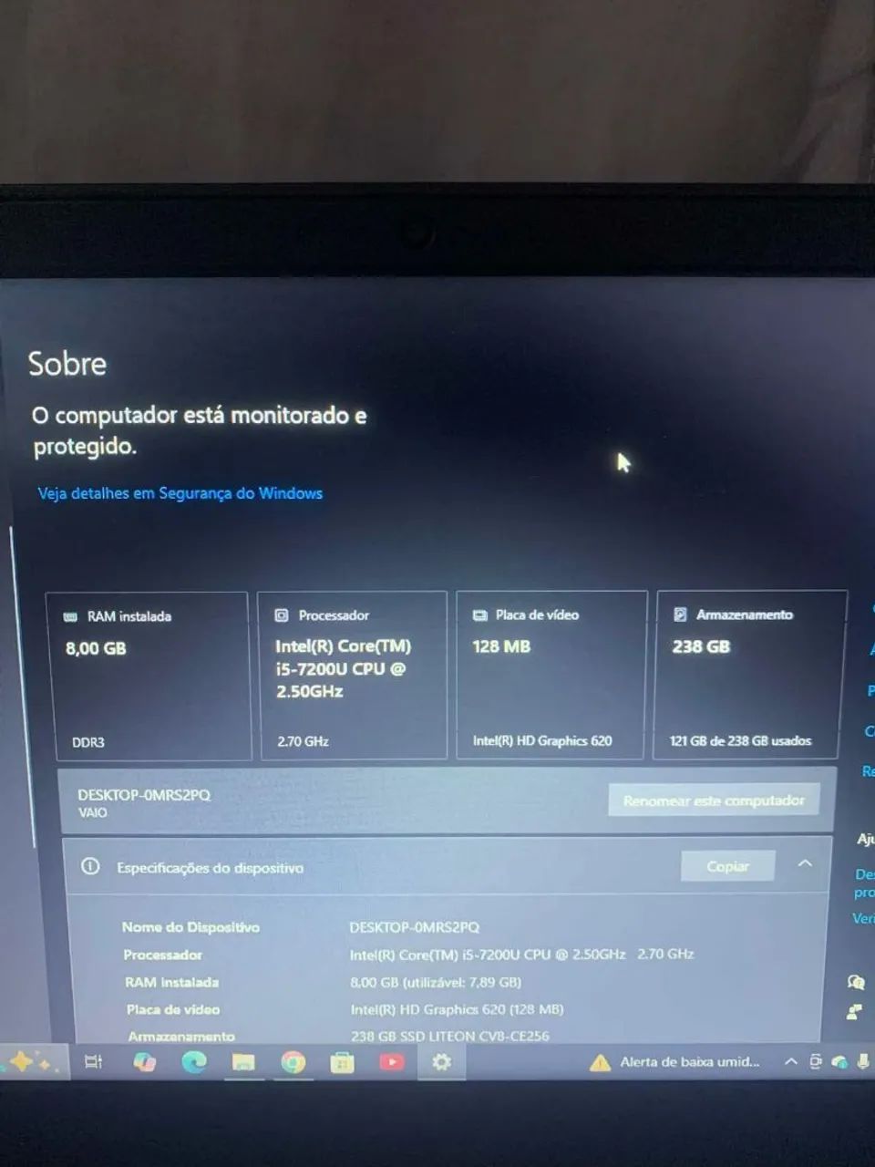 Notebook Vaio - Foto 3