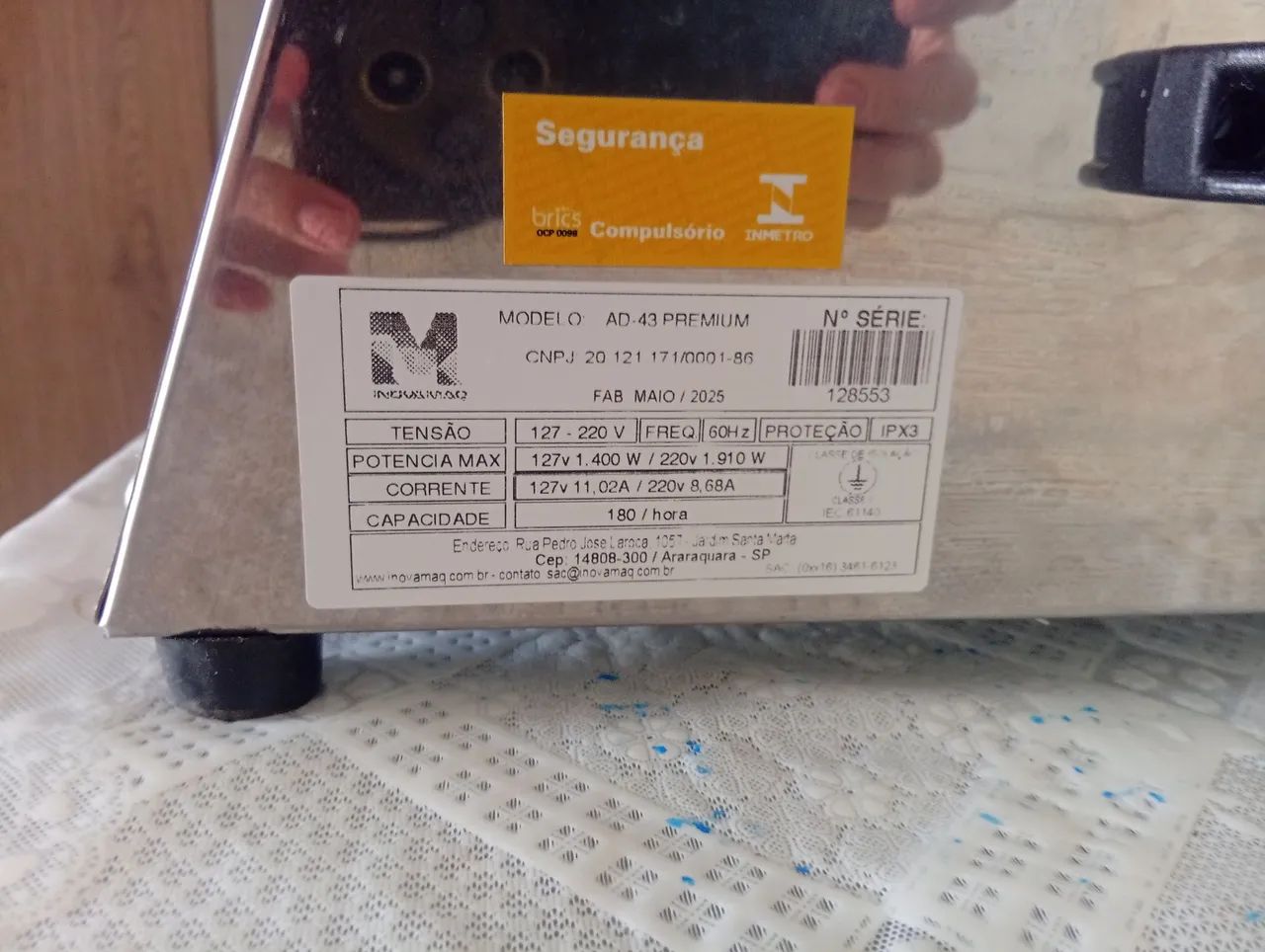 Máquina de algodão doce  - Foto 2