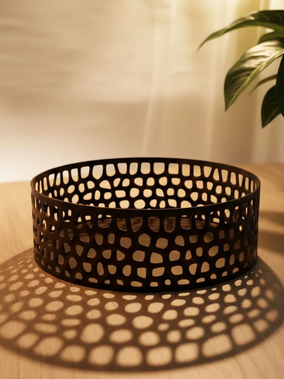 Tigela de malha arredondada em 3D - Foto 3