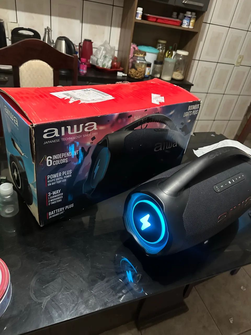 Aiwa boombox light plus