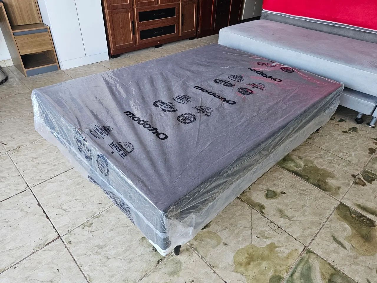 Cama box nova casal molas bonnel  - Foto 5