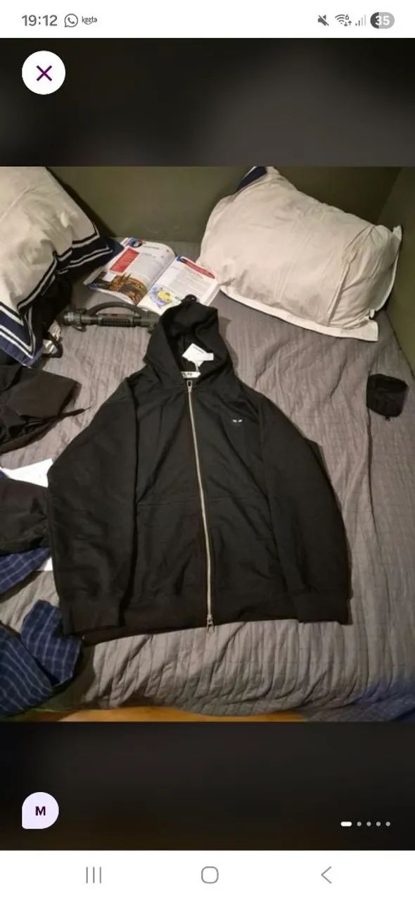 MOLETOM COMME DES GARÇONS COM ETIQUETA
