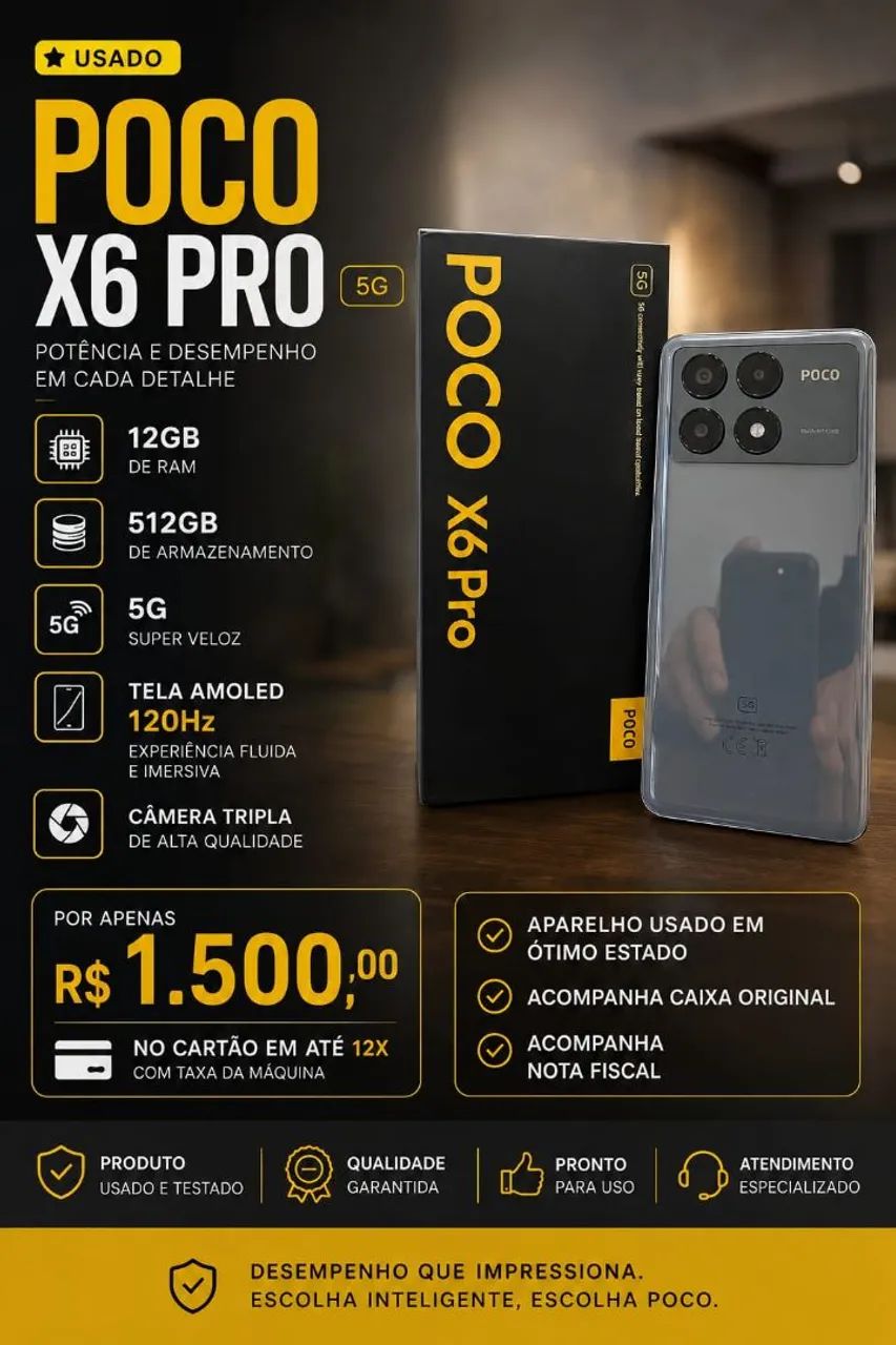 Poco X6 Pro