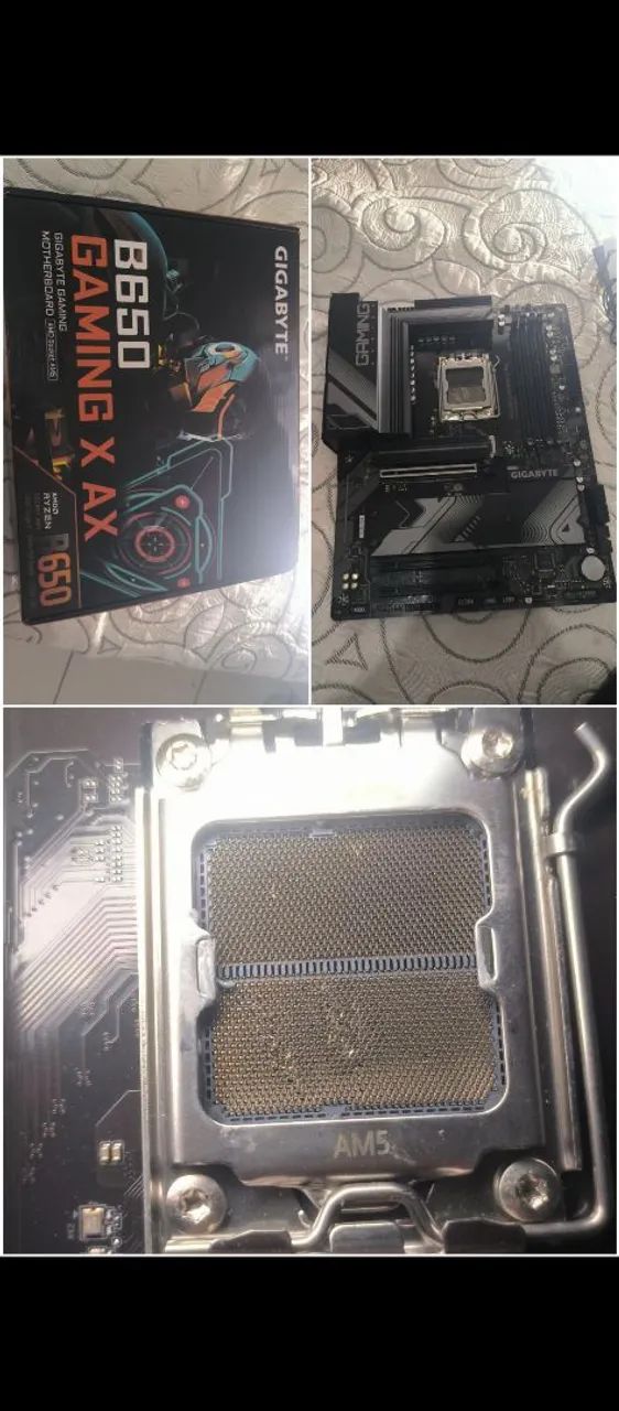 Placas mãe AM5 e diversos periféricos  - Foto 4