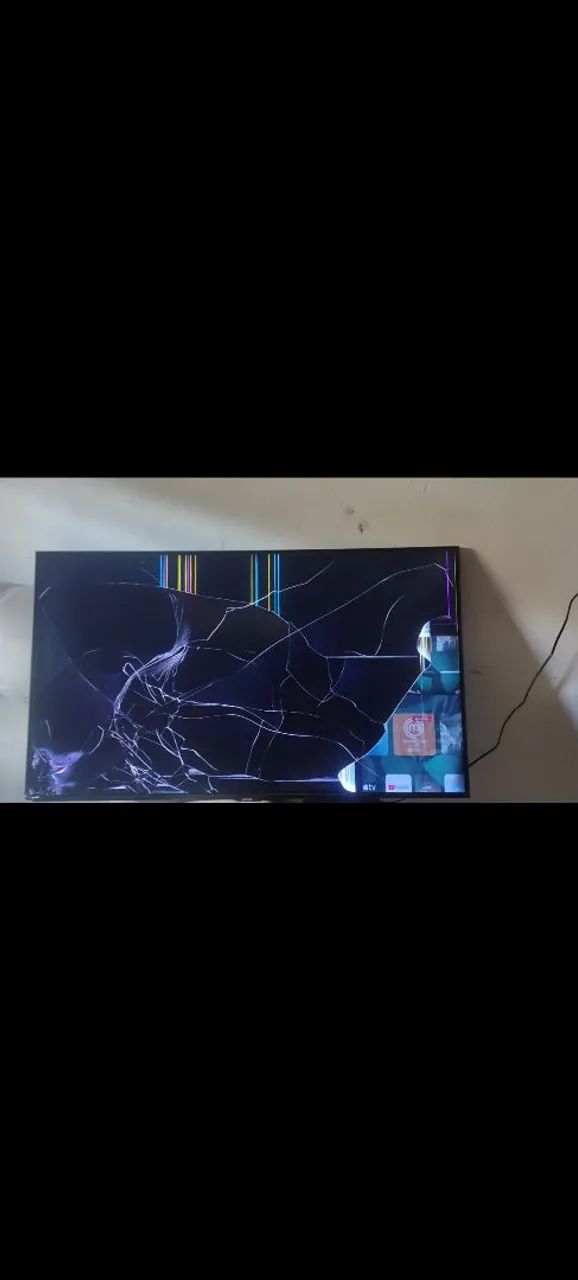 Tv com a tela quebrada - Foto 2