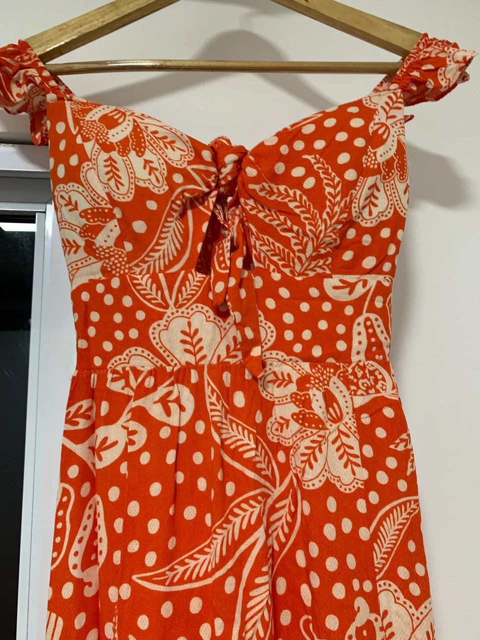 Vestido feminino laranja 