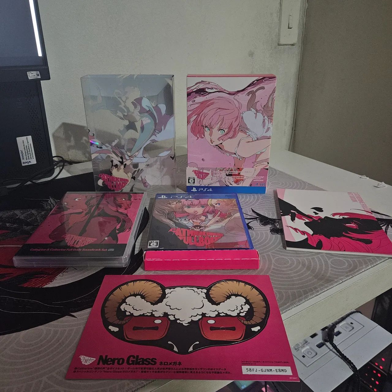 Catherine: Full Body Dynamic Box PS4 Japonês - Completo - Atlus - Raro