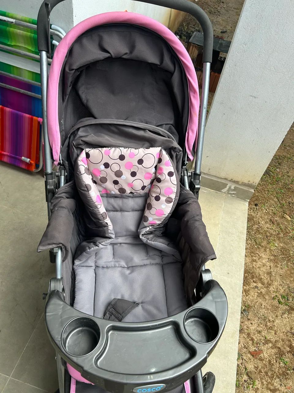 Carrinho de Bebê COSCO - Bem conservado - Foto 2