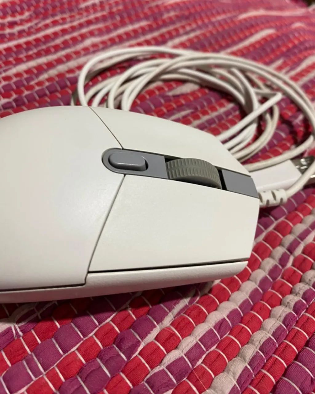 Mouse Logitech G203 Branco - Foto 4