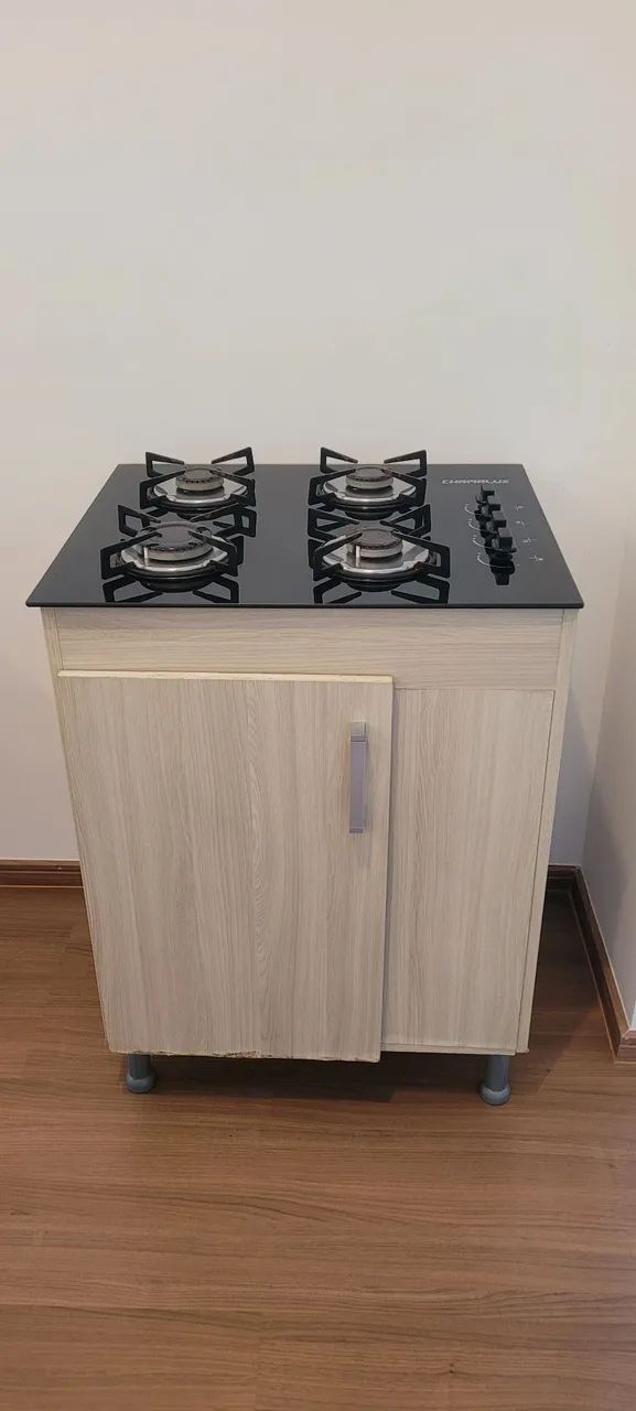 Balcão com cooktop