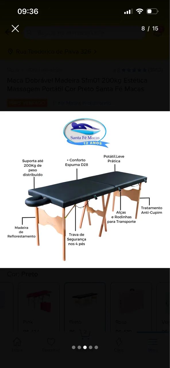 Maca portátil NOVA- nunca usada - Foto 5