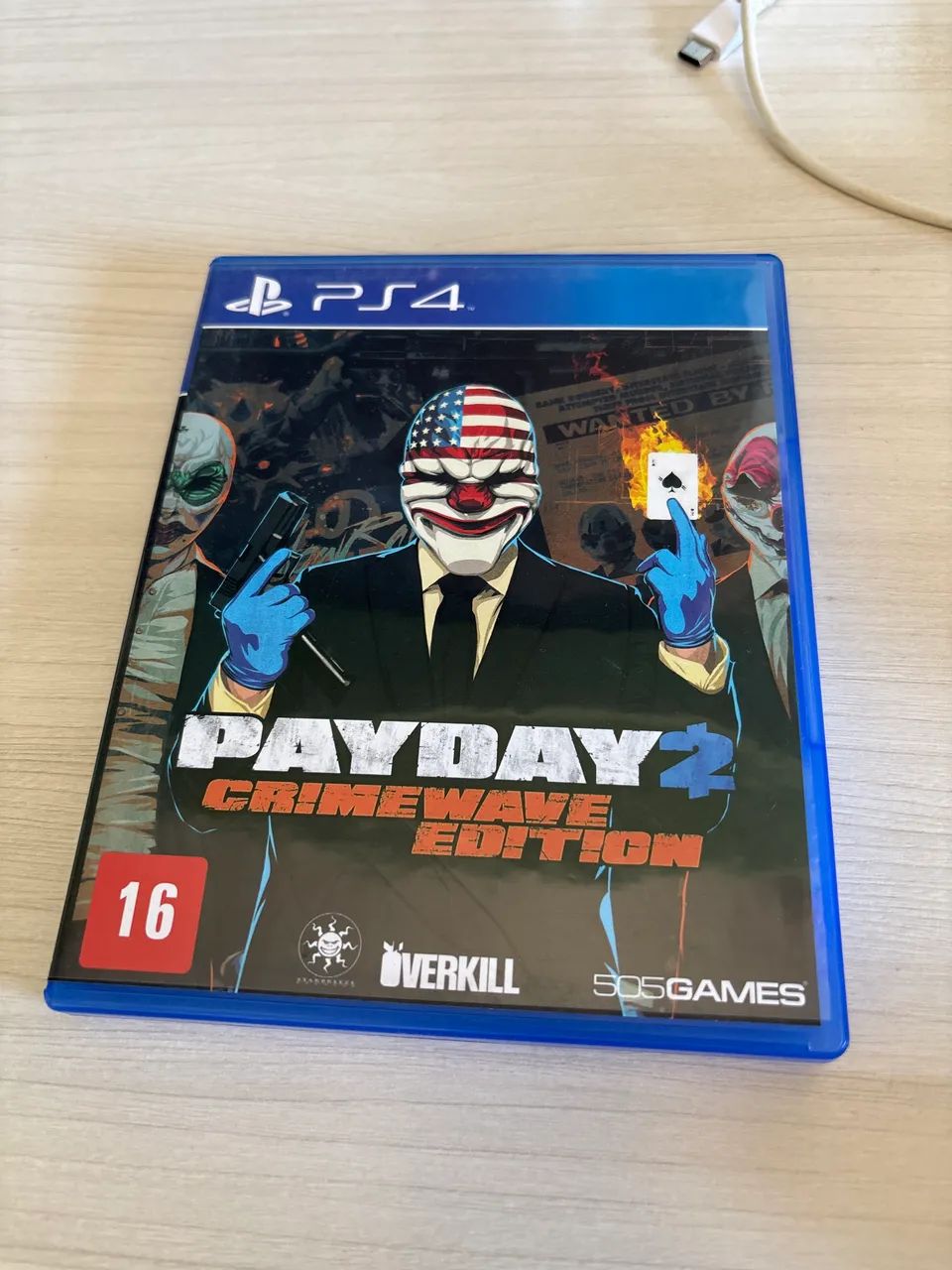 Payday 2 (crimewave edition) ps4 disco