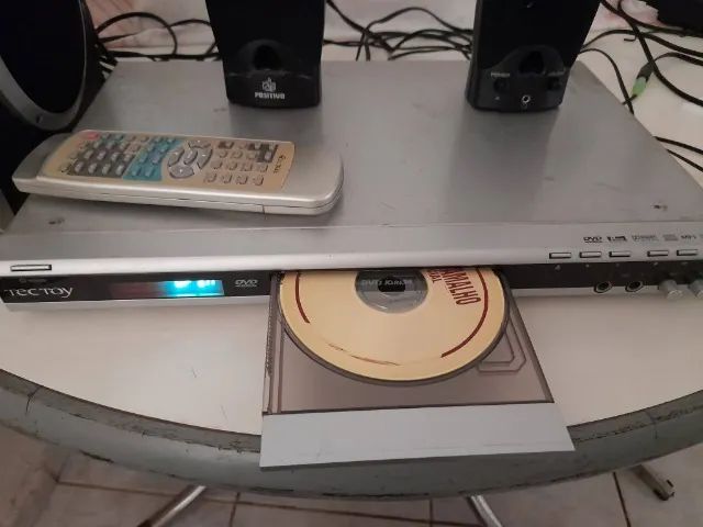 Dvd karaoke tec toy com microfone e controle - Foto 3